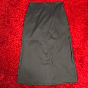 Old Navy Dark Gray Ankle Length Skirt